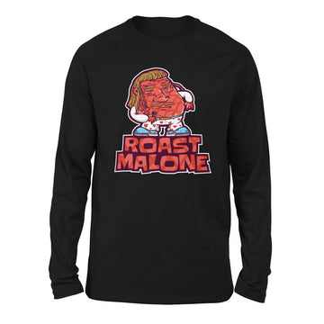 Roast Malone Men/Unisex Drop Shoulder Sweatshirt in Black color